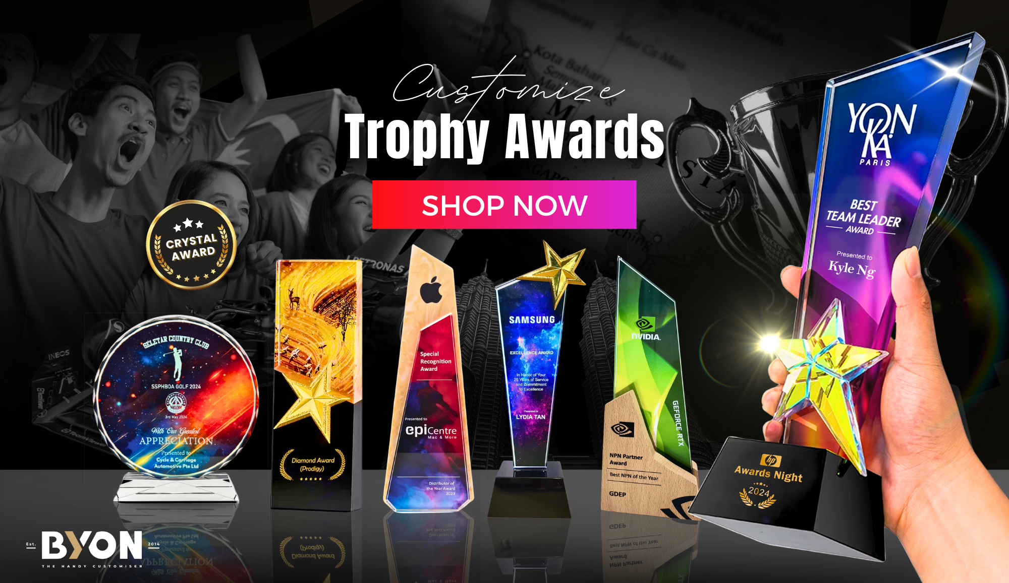 Piala Akrilik BYON Studio: Penghargaan yang Eksklusif dan Bermakna