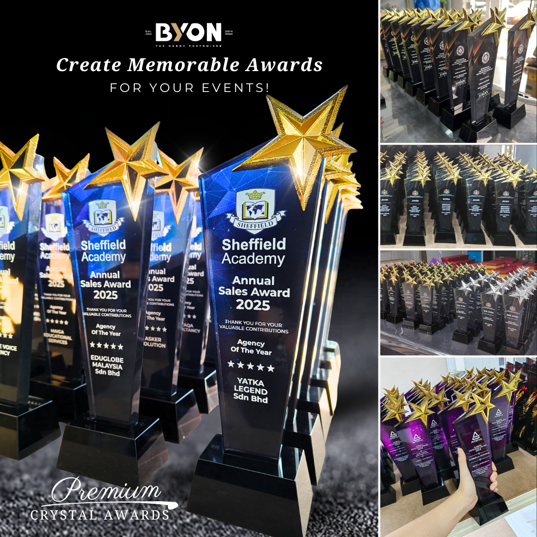Design B Crystal Trophy