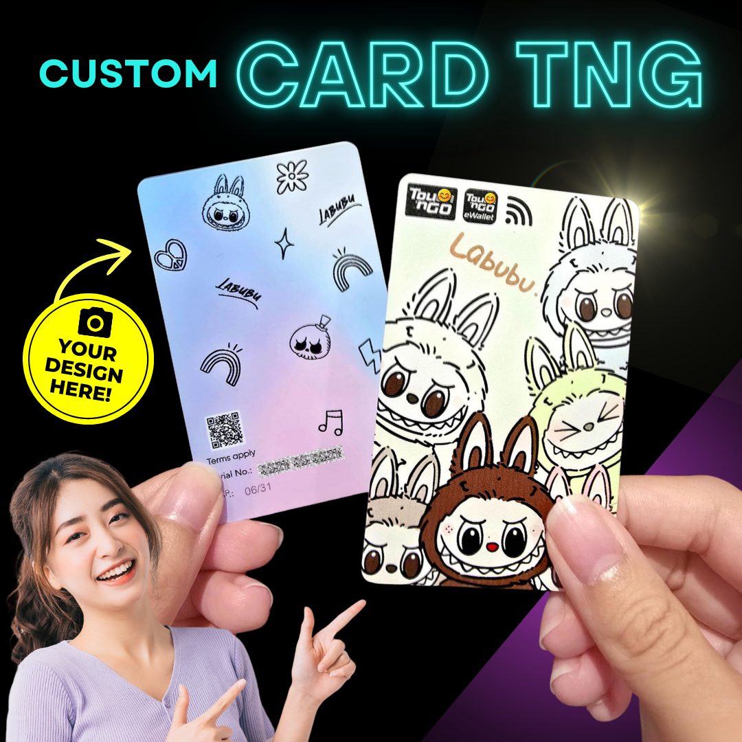 Custom Touch ‘n Go Card Printing Malaysia (Direct Print)