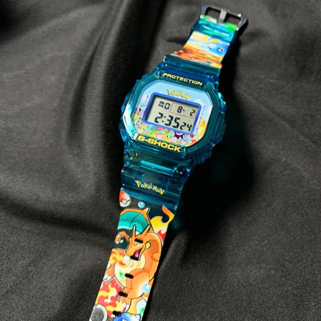 DW-5600 Pokemon Custom Design Casio G-Shock Digital Resin Watch