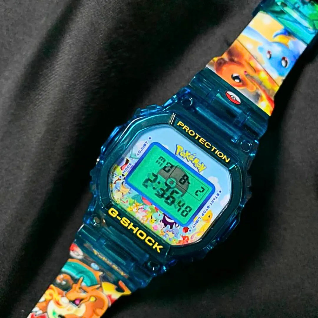 DW-5600 Pokemon Custom Design Casio G-Shock Digital Resin Watch