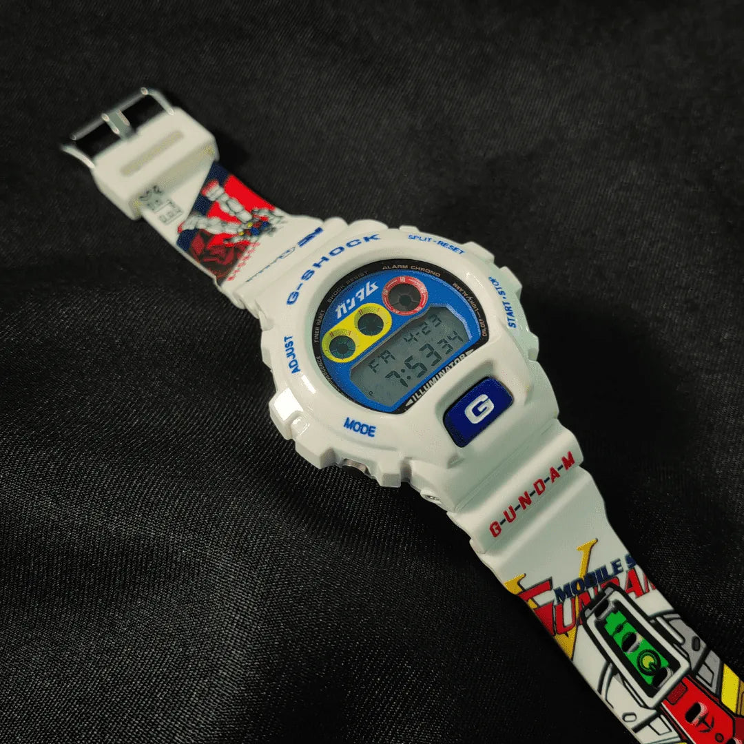 DW-6900 Gundam RX-78-2 Custom Designed Watch