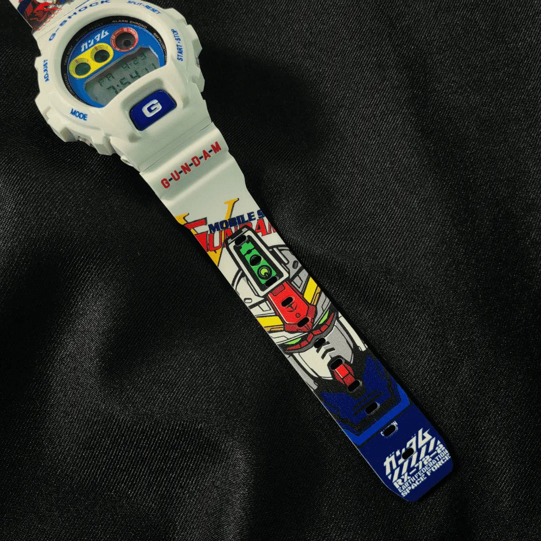 DW-6900 Gundam RX-78-2 Custom Designed Watch