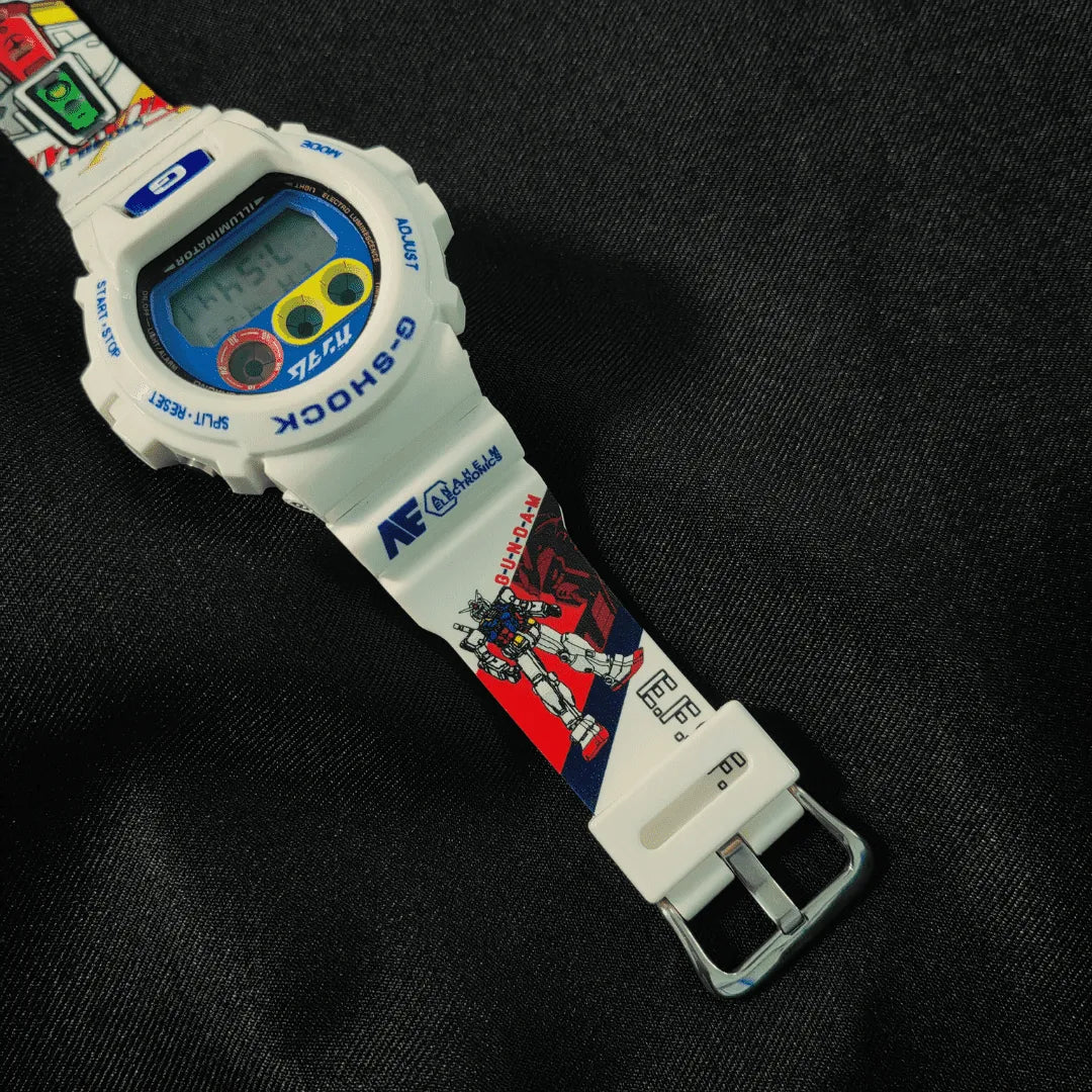 DW-6900 Gundam RX-78-2 Custom Designed Watch