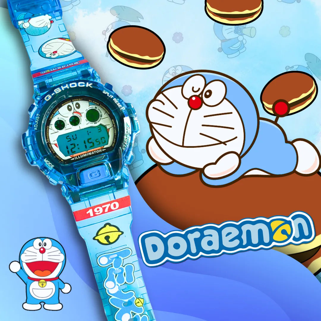 DW-6900 Doraemon Custom Designed Watch