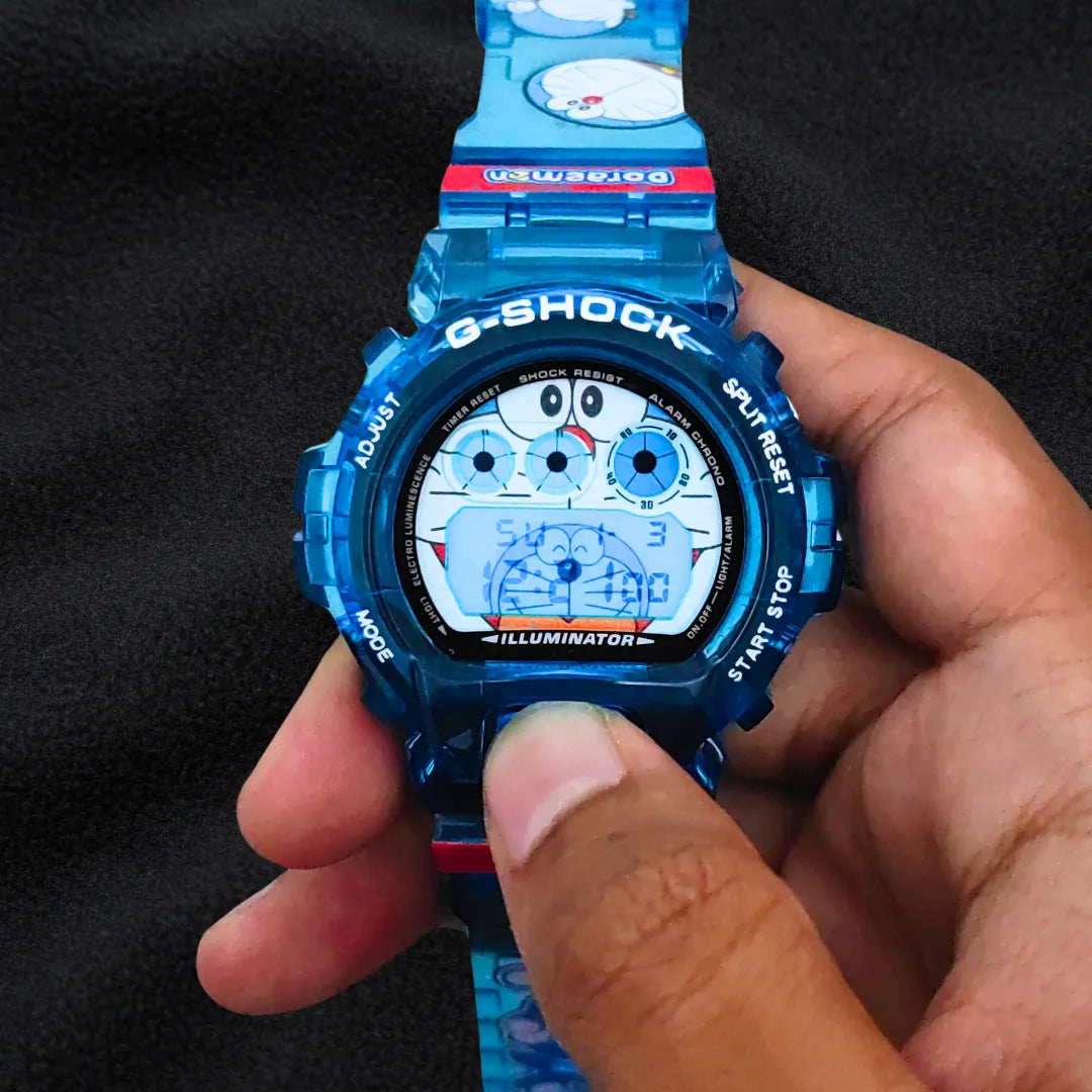 DW-6900 Doraemon Custom Designed Watch