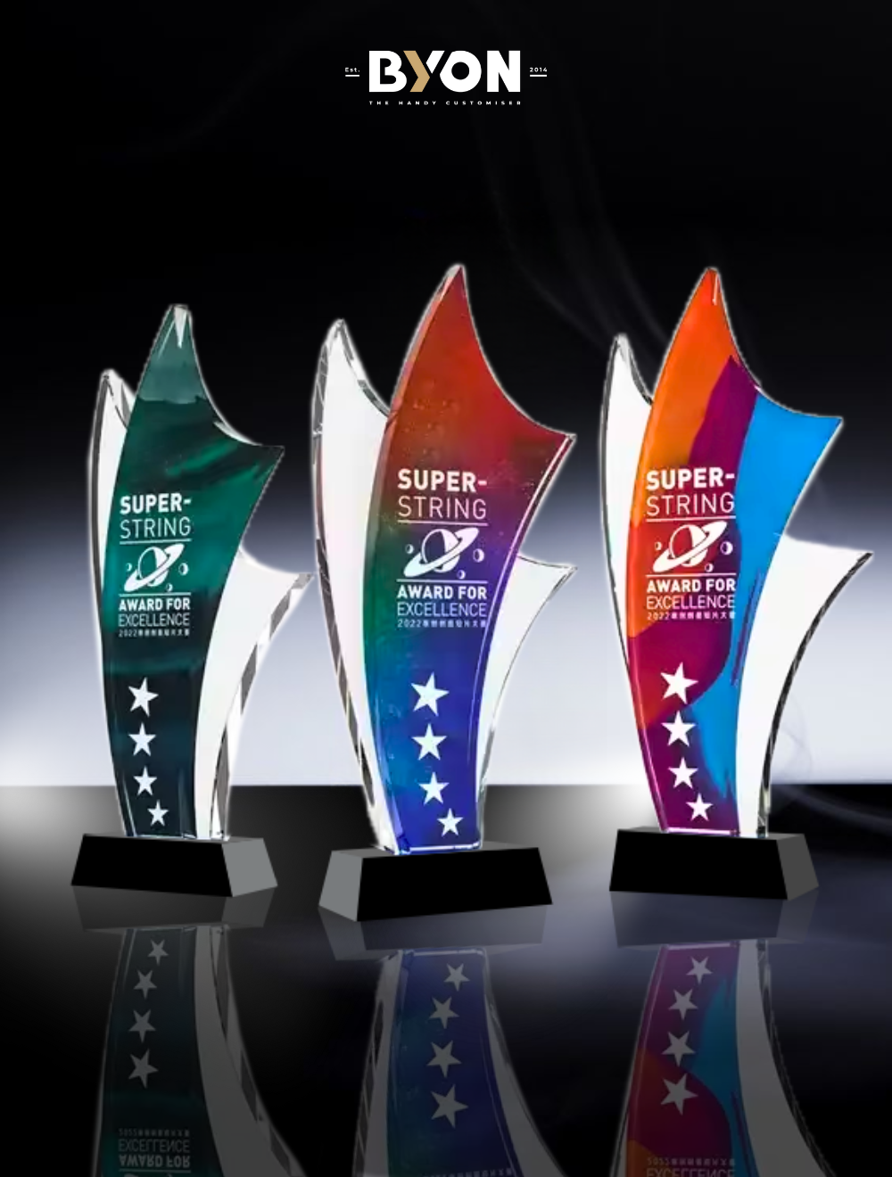 Design P Crystal Trophy