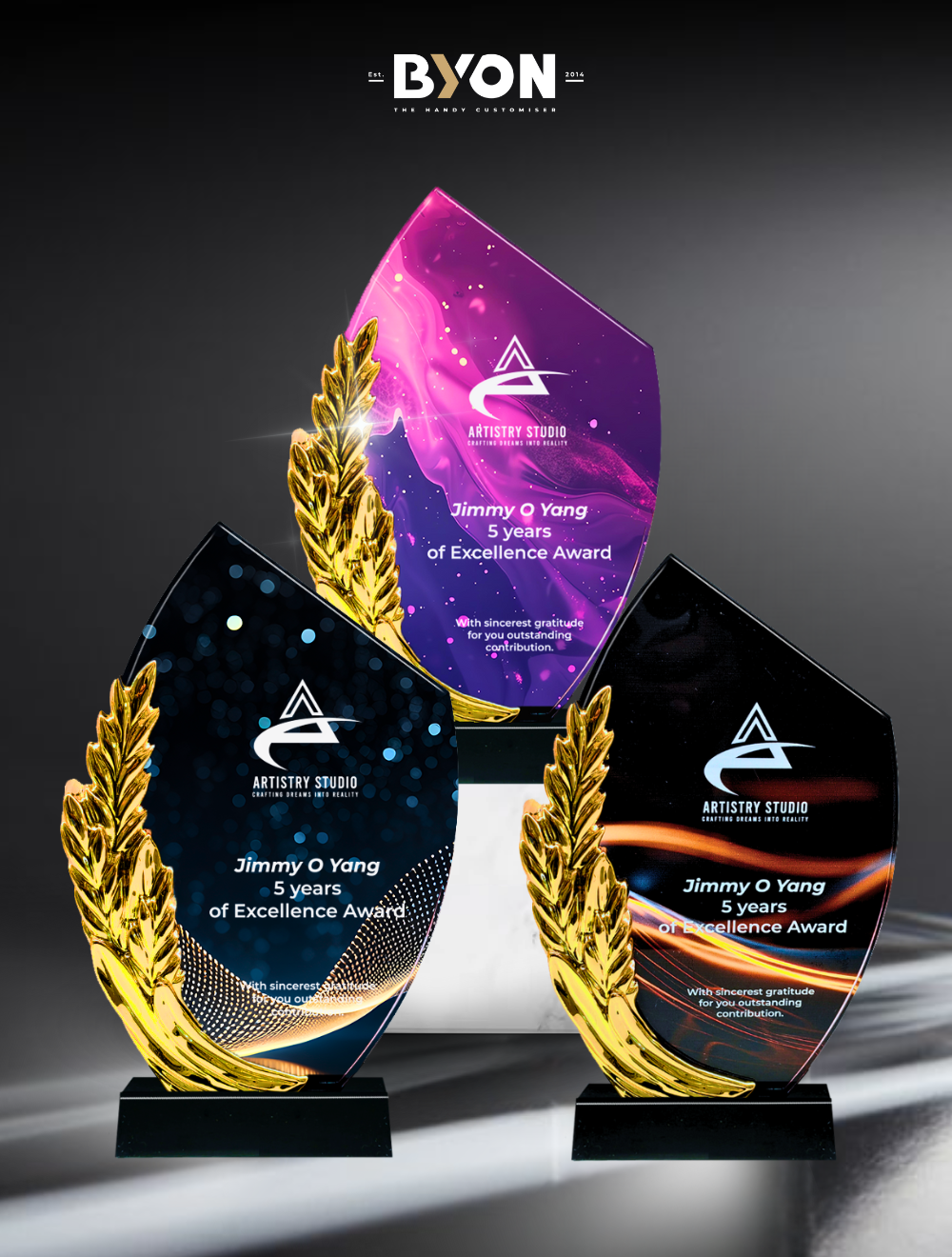 Design Q Crystal Trophy