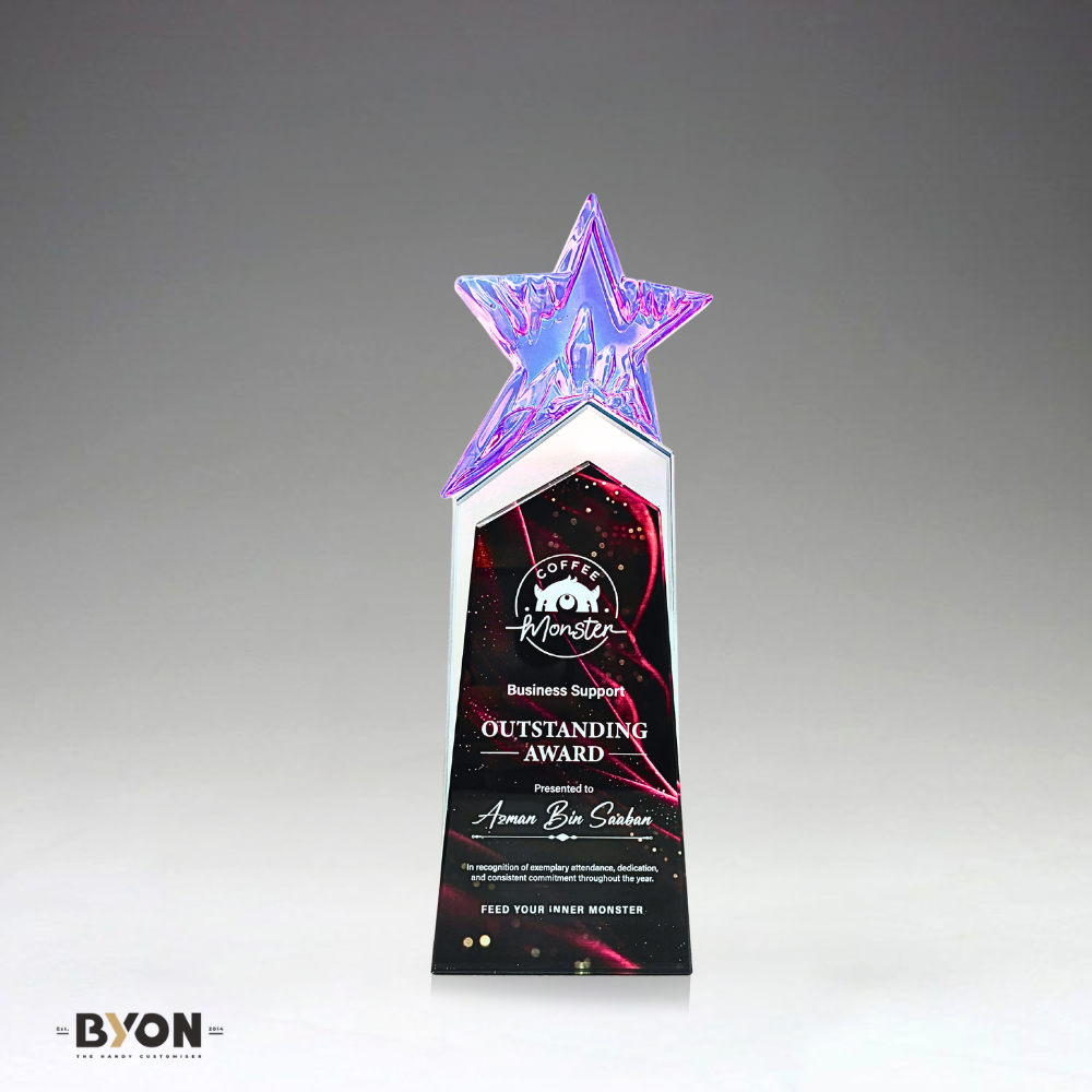 Design AD40 Crystal Trophy