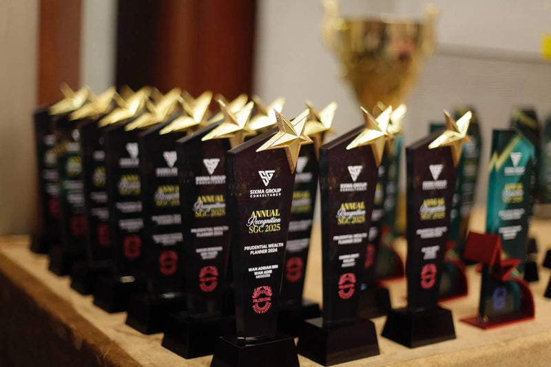 Design B Crystal Trophy