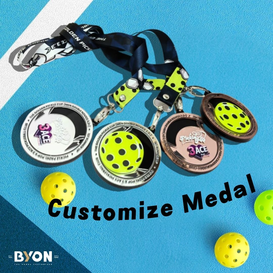 Customize Pickleball Medal
