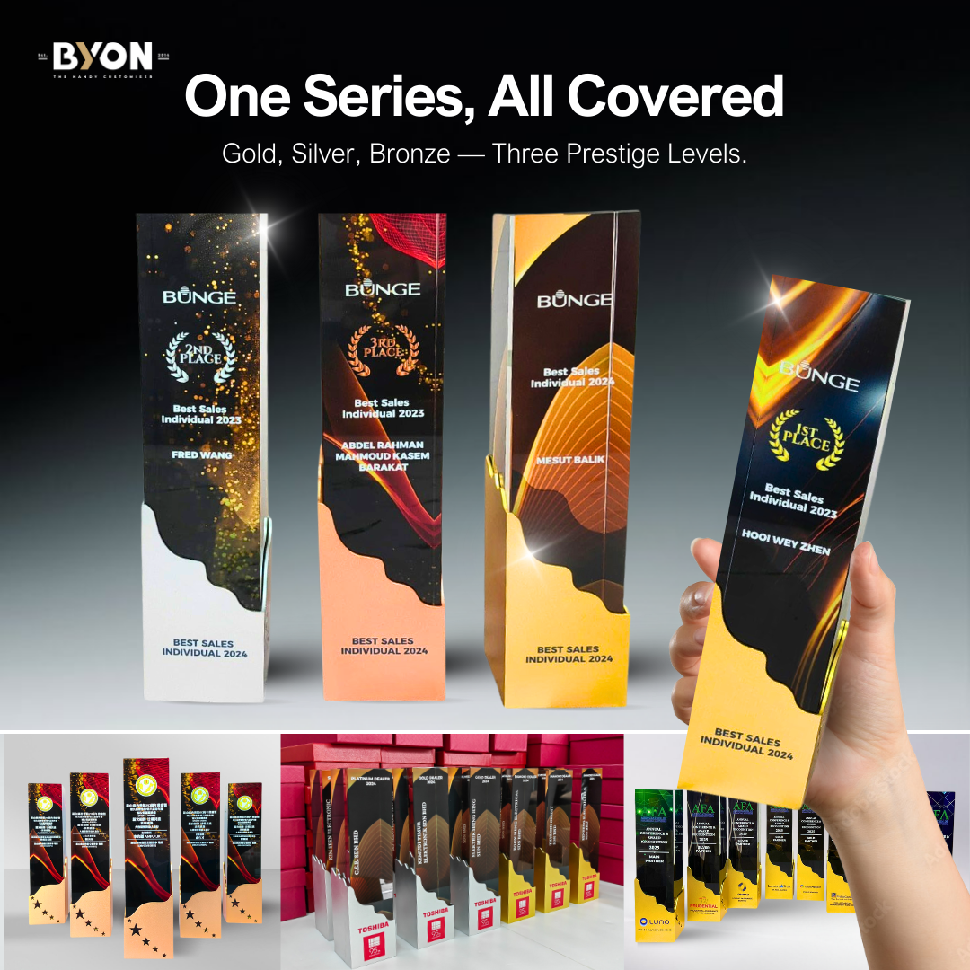 Design J Crystal Trophy