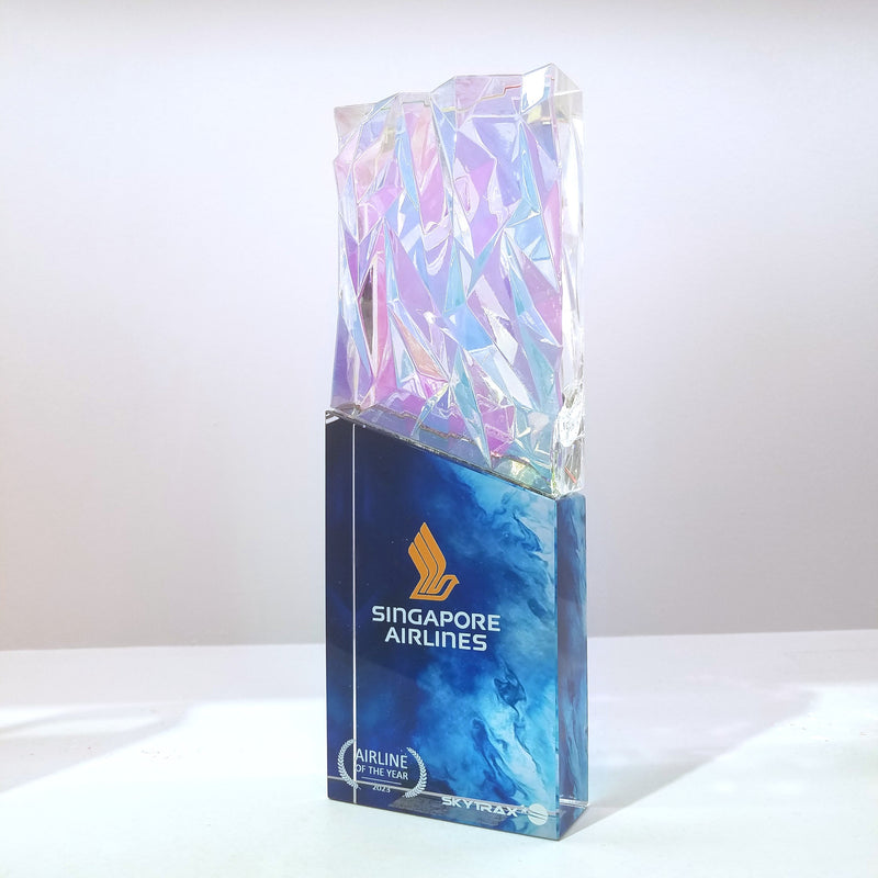Design H Crystal Trophy