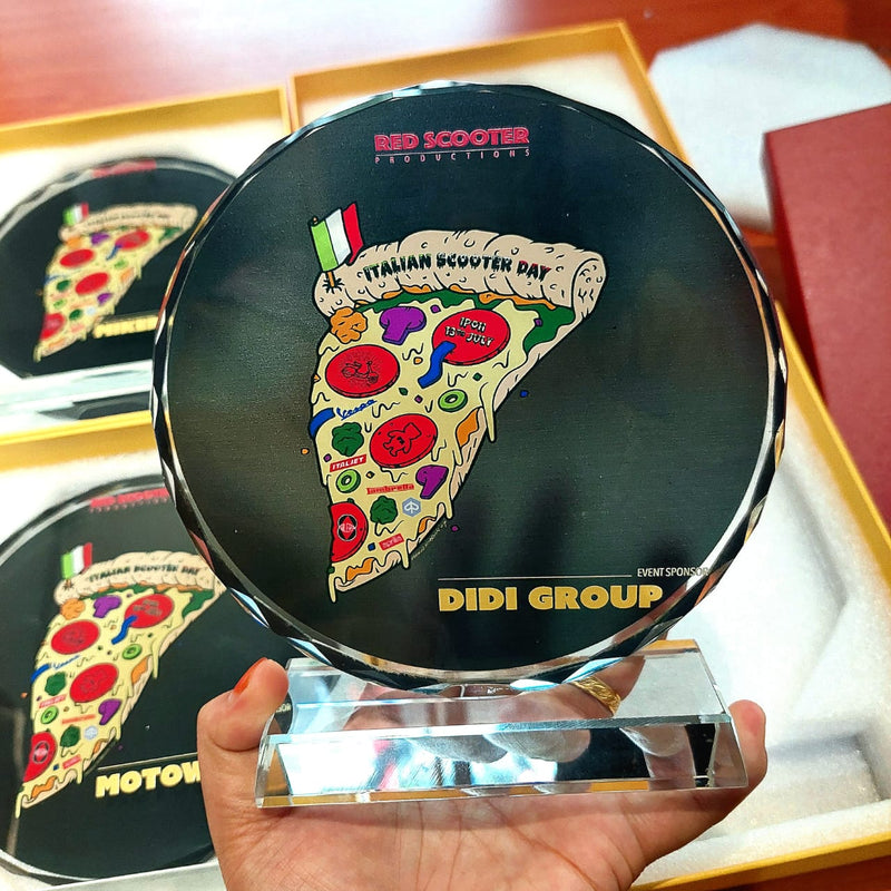 Design C Crystal Trophy