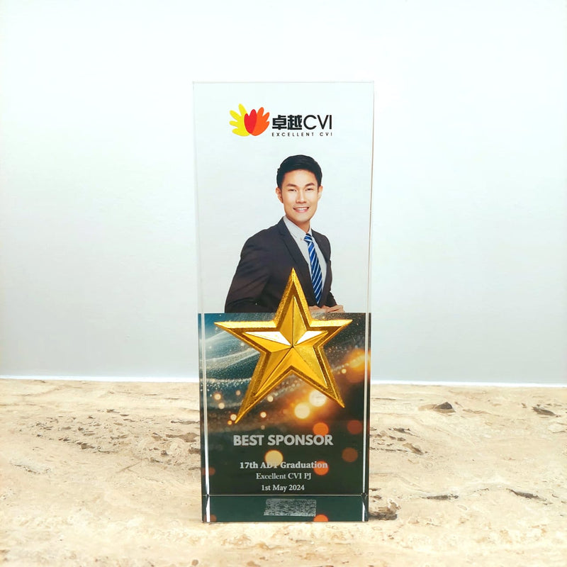 Design D Crystal Trophy