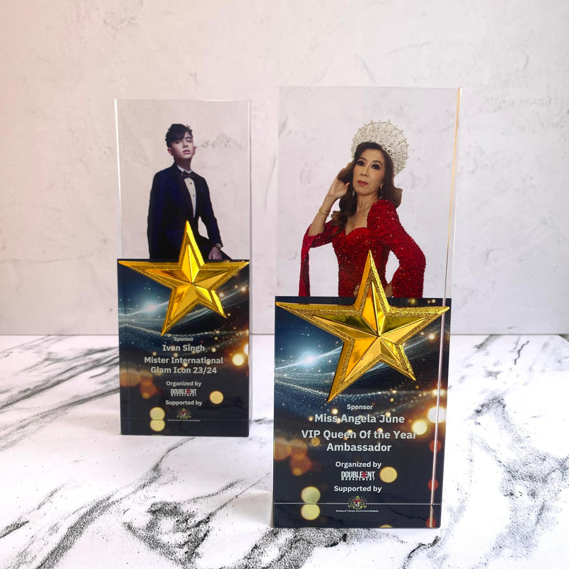 Design D Crystal Trophy