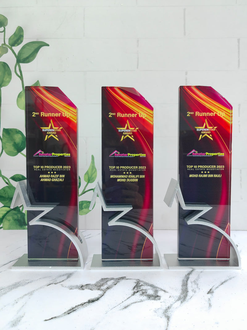 Design K Crystal Trophy