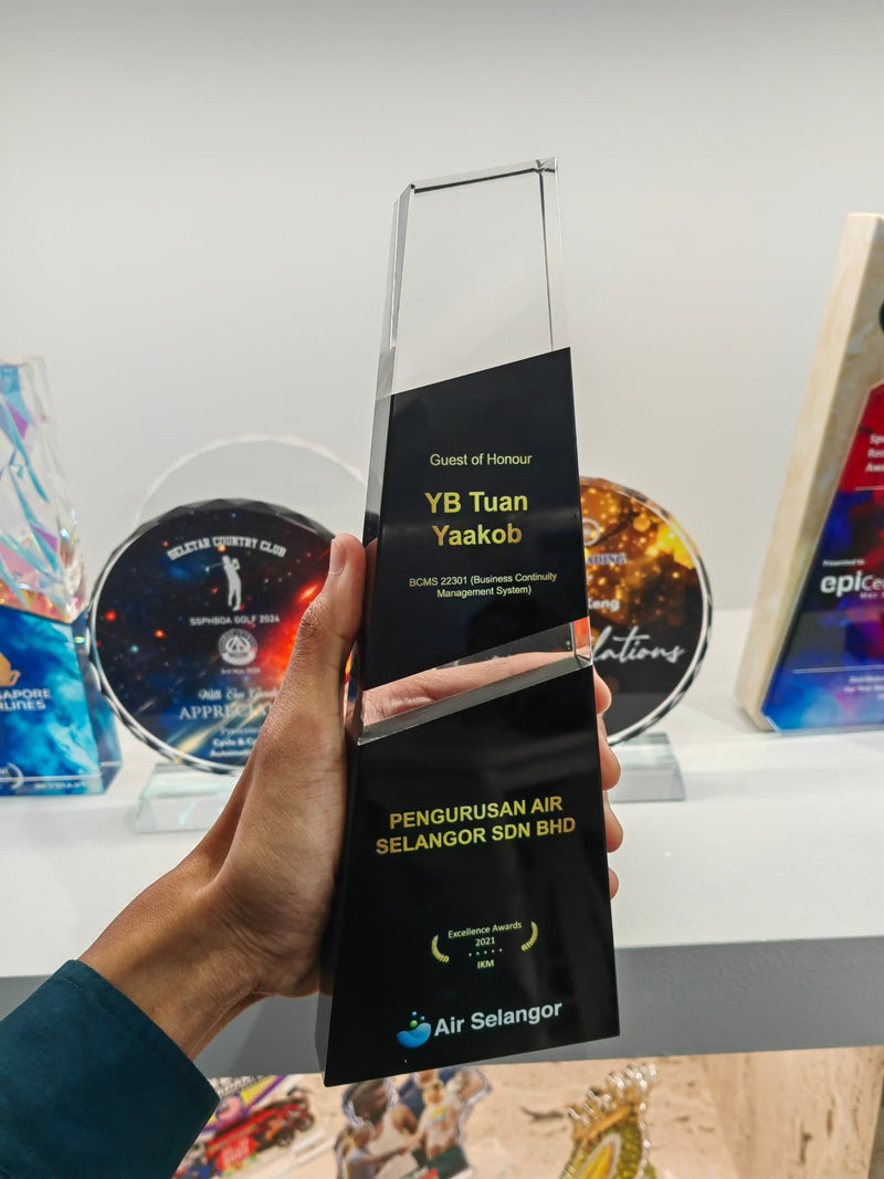 Design E Crystal Trophy