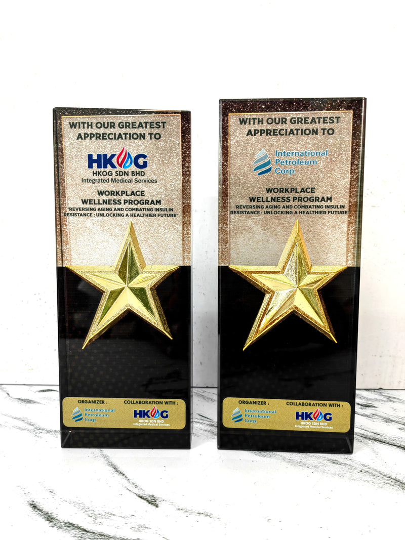 Design L Crystal Trophy