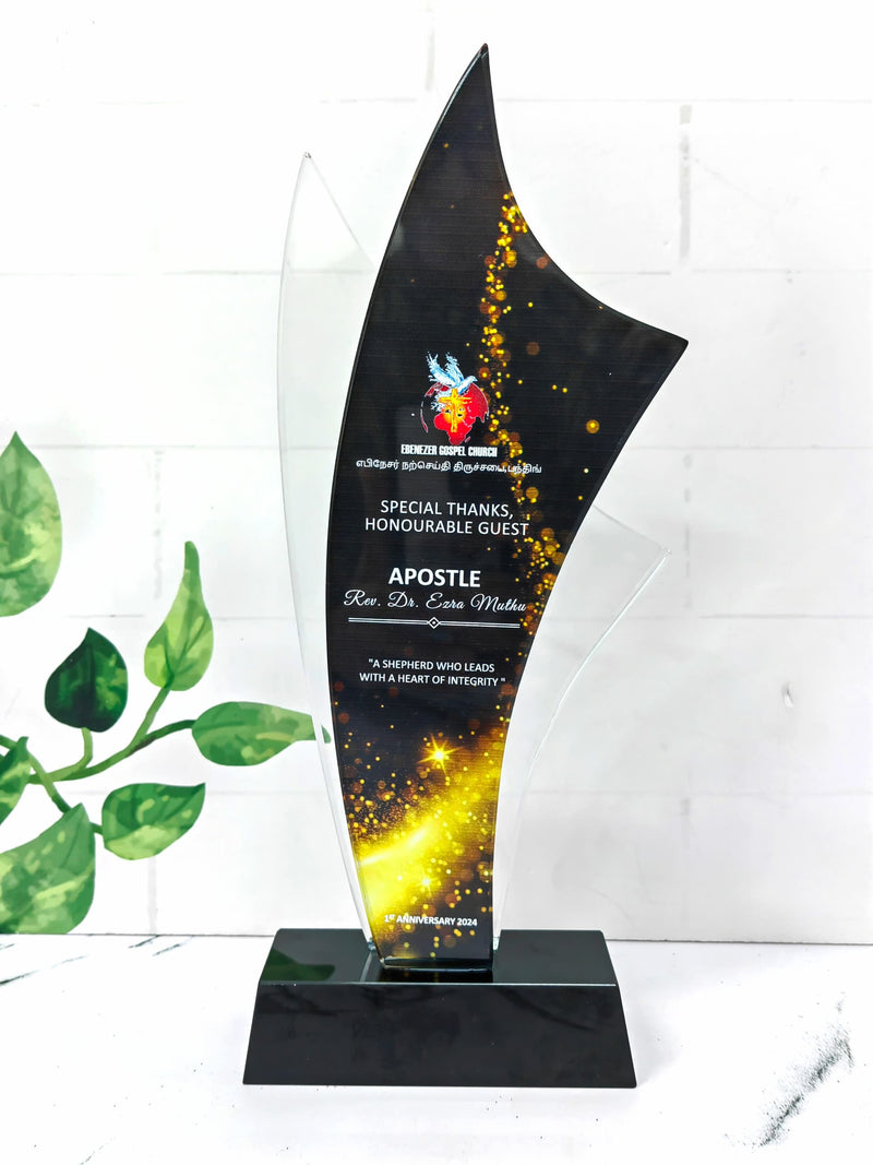 Design P Crystal Trophy