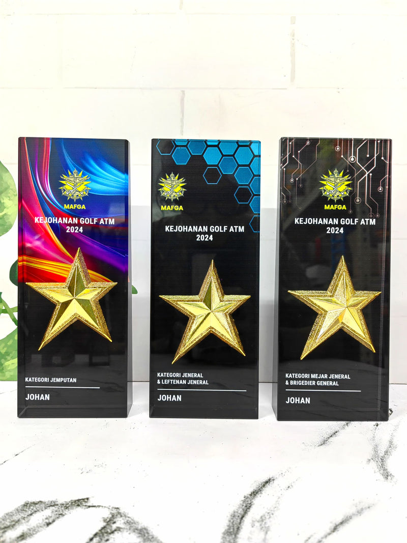 Design D Crystal Trophy