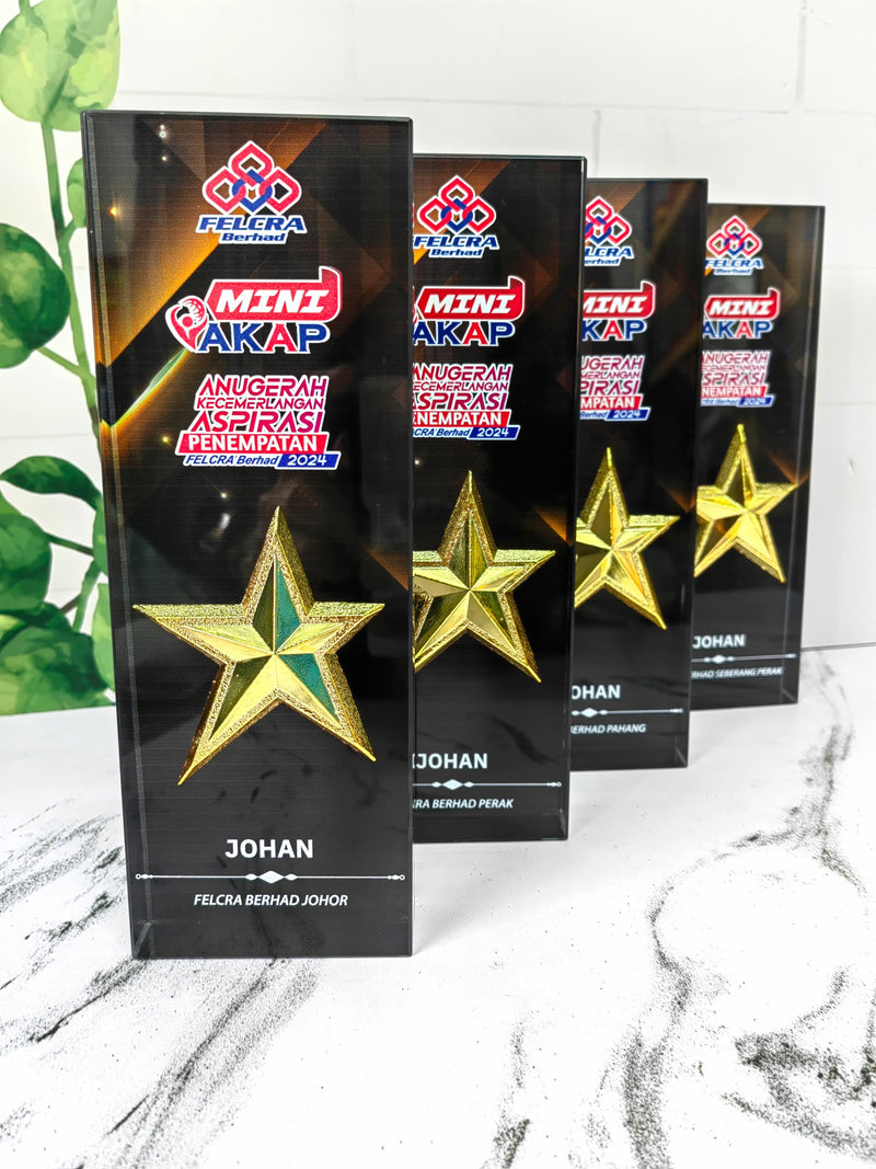 Design D Crystal Trophy