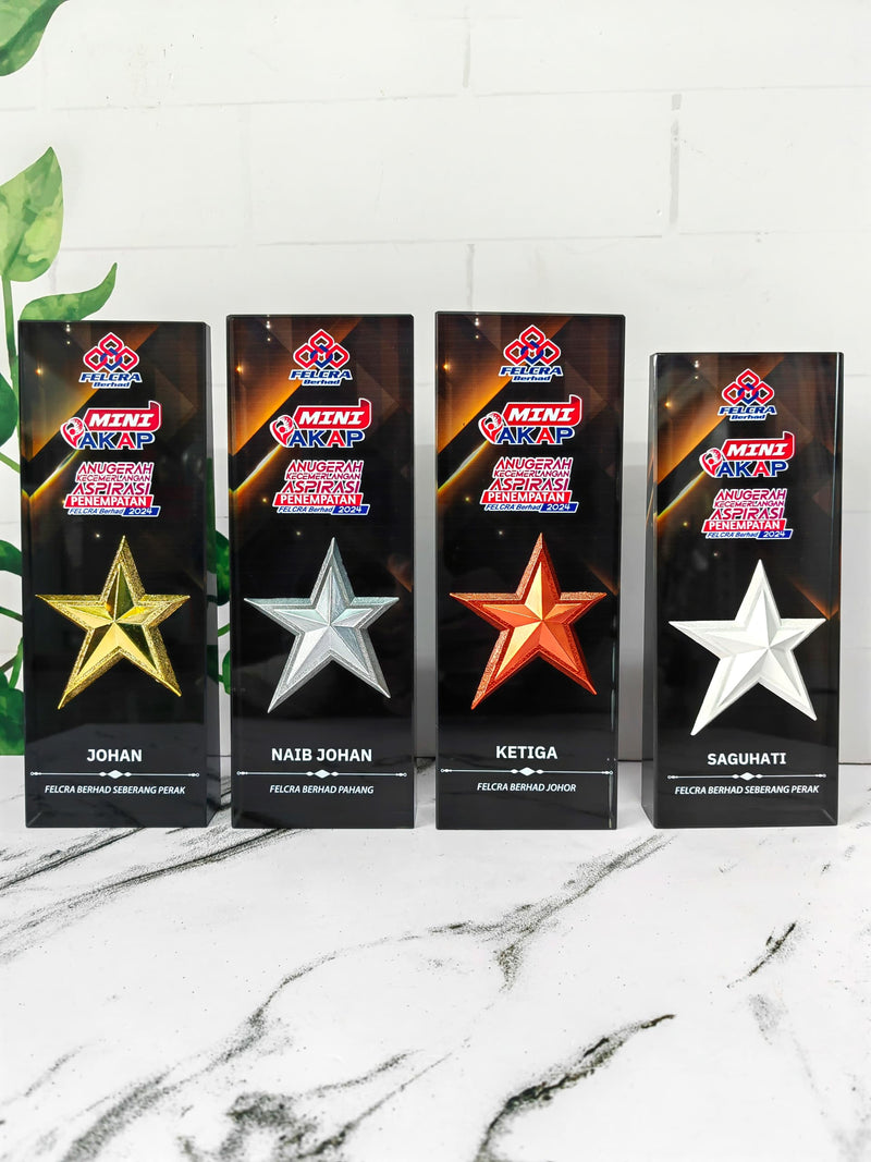 Design D Crystal Trophy