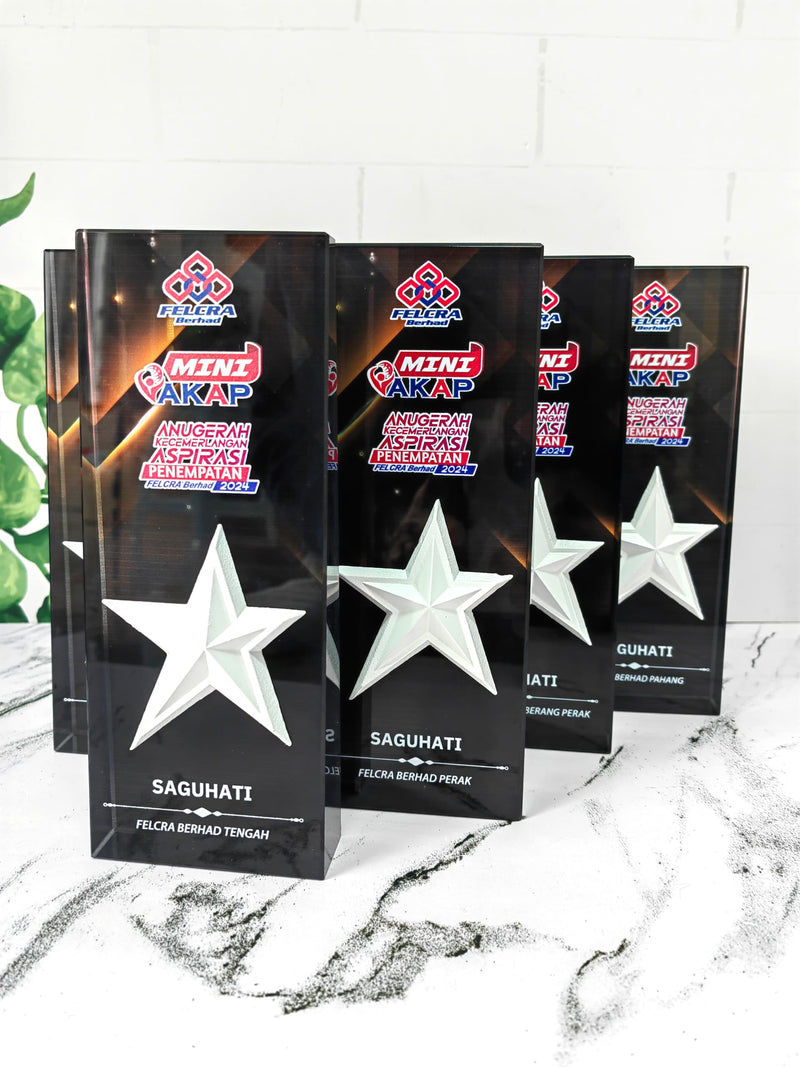 Design D Crystal Trophy