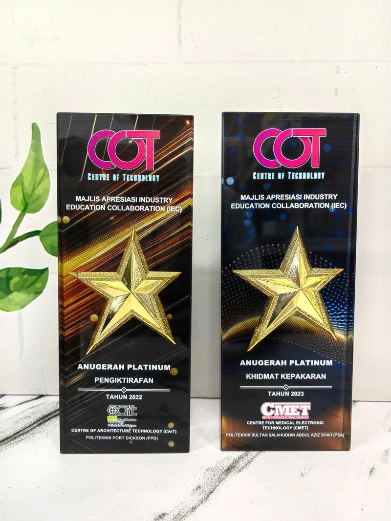 Design D Crystal Trophy