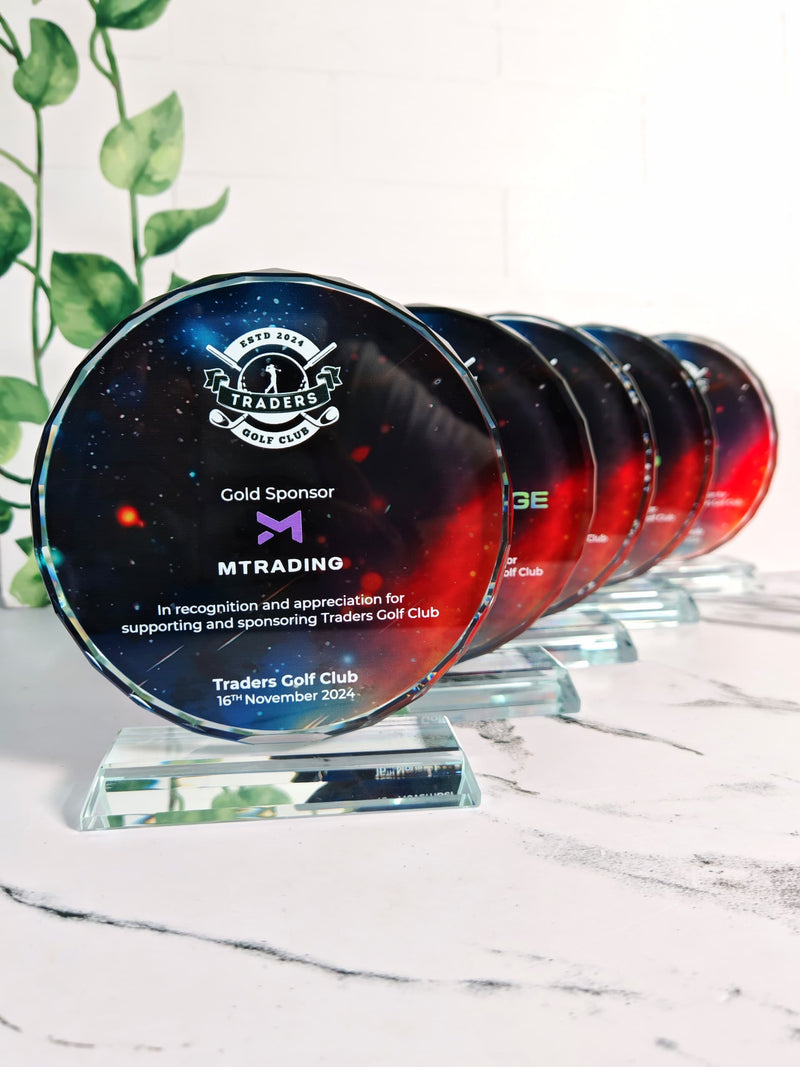 Design C Crystal Trophy