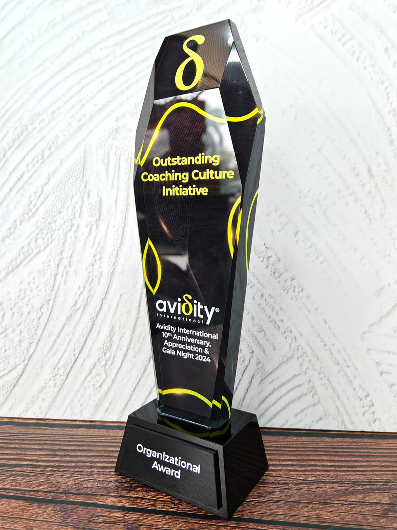 Design F Crystal Trophy