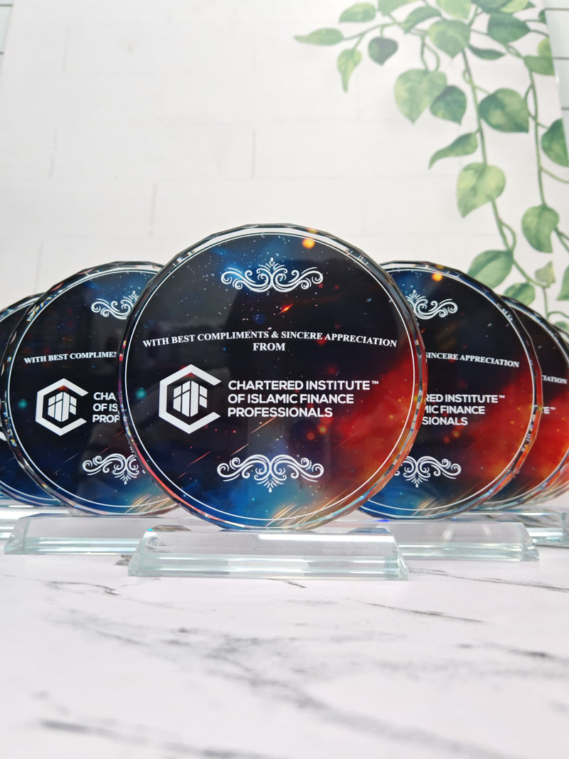 Design C Crystal Trophy