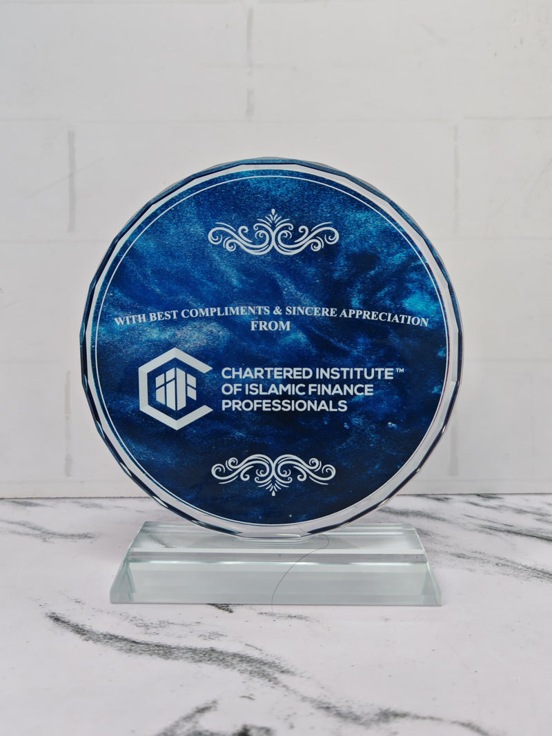 Design C Crystal Trophy