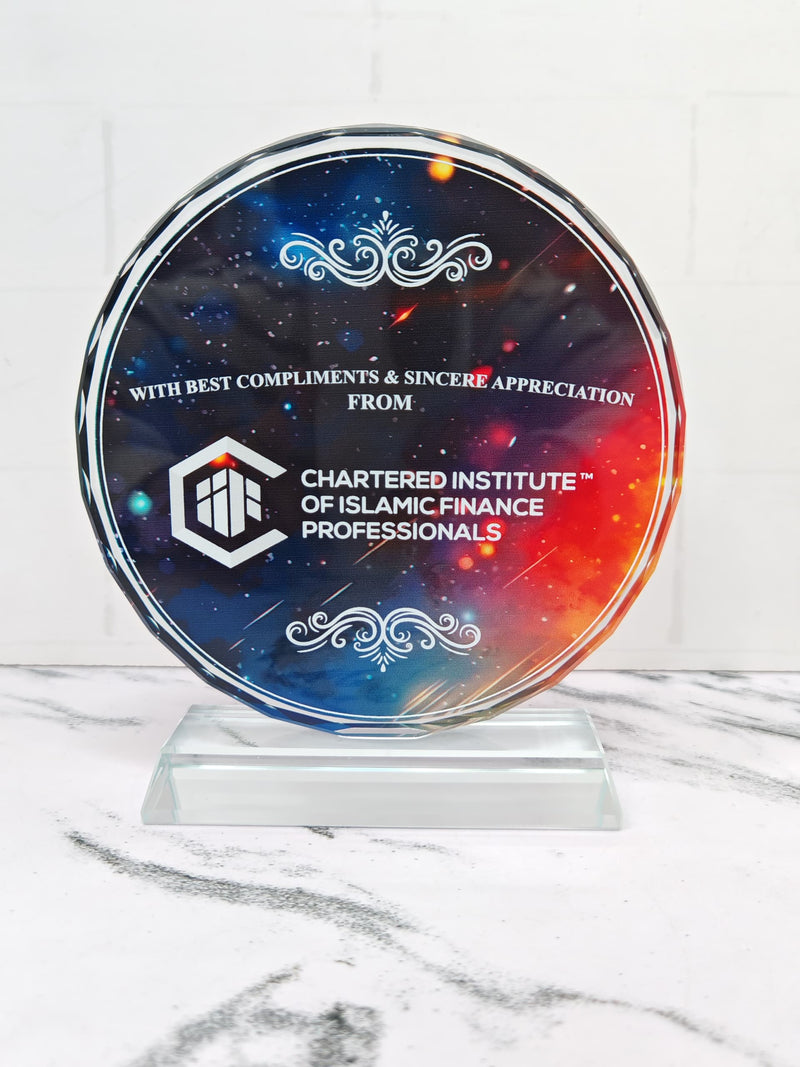 Design C Crystal Trophy