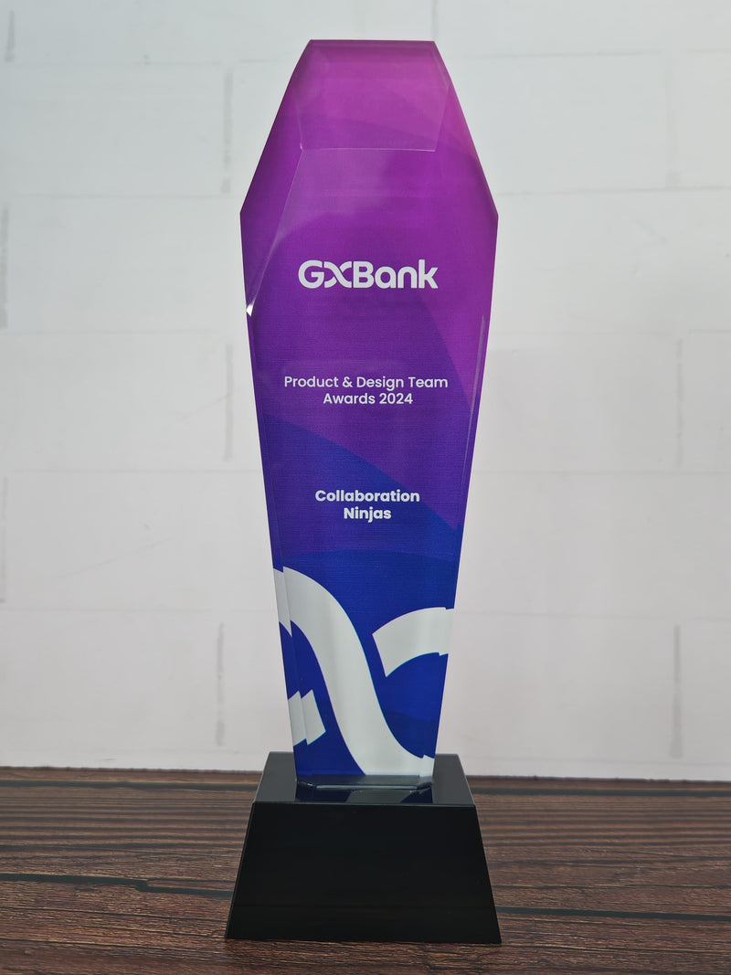 Design F Crystal Trophy