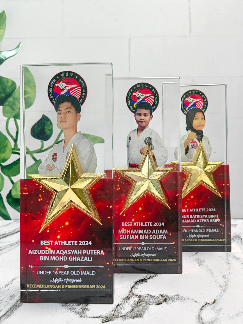 Design D Crystal Trophy