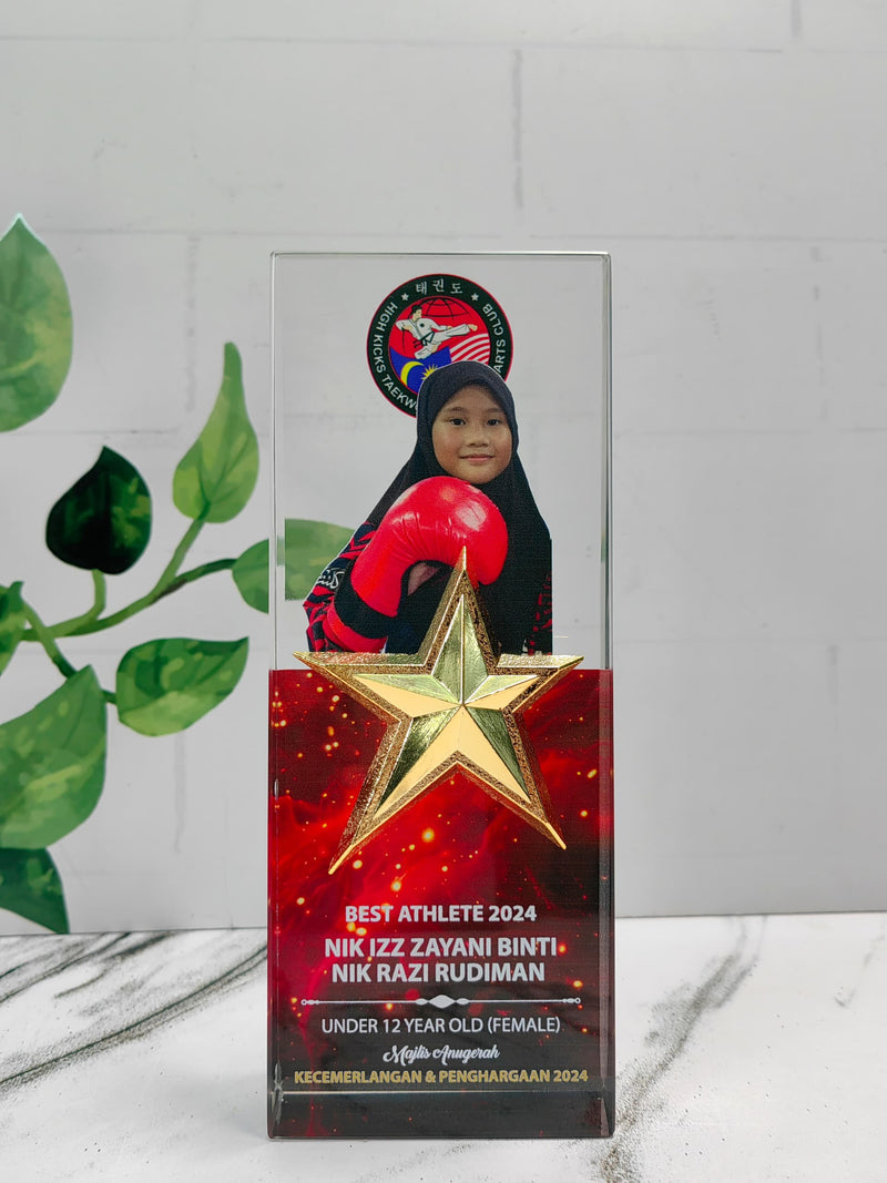 Design D Crystal Trophy