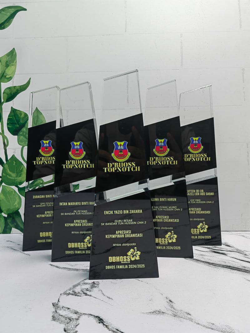 Design E Crystal Trophy