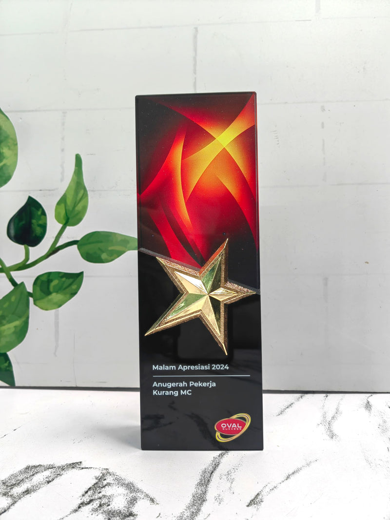 Design L Crystal Trophy