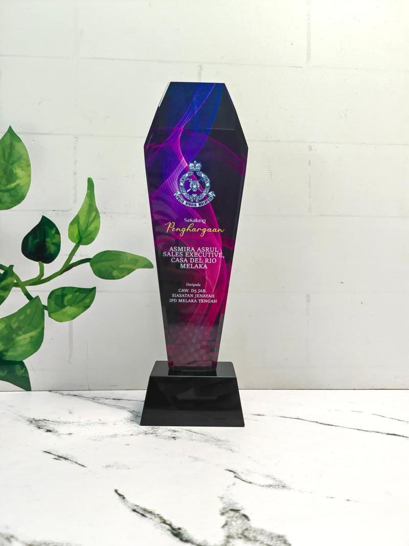 Design F Crystal Trophy