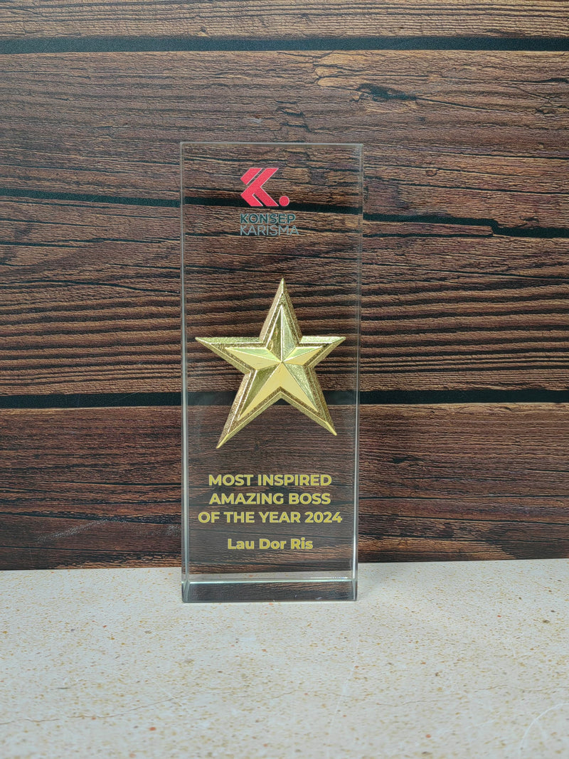 Design L Crystal Trophy