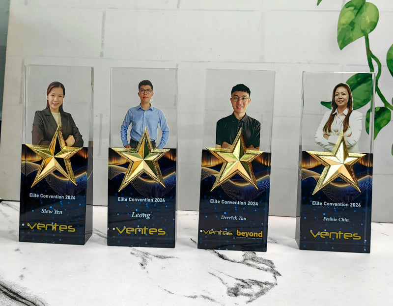 Design D Crystal Trophy