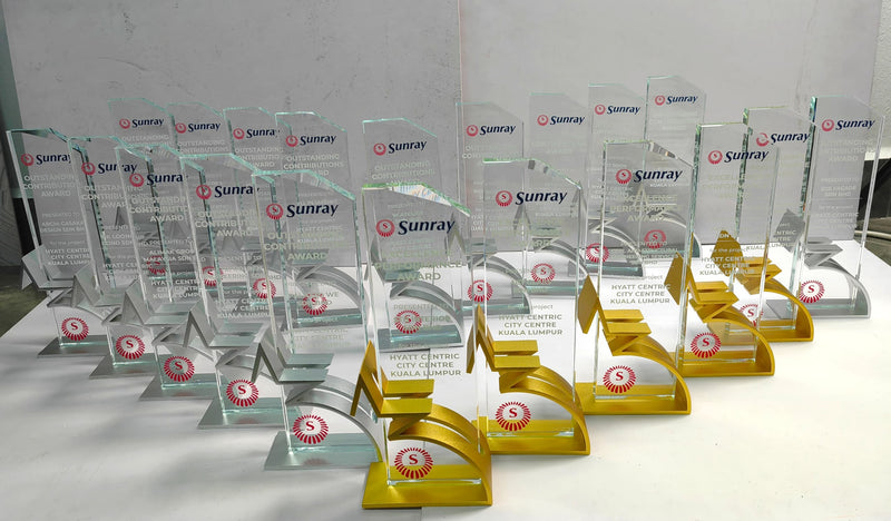 Design K Crystal Trophy