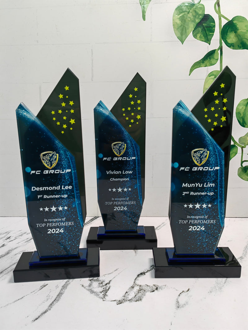 Design A Crystal Trophy