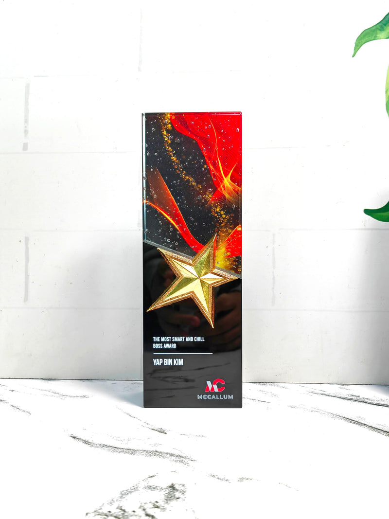 Design L Crystal Trophy