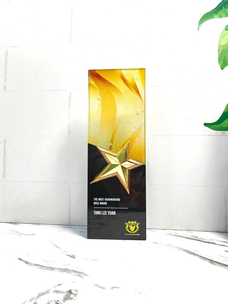 Design L Crystal Trophy
