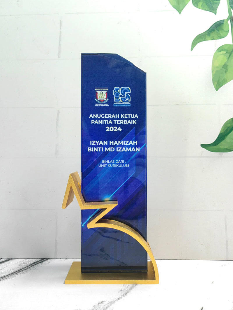 Design K Crystal Trophy