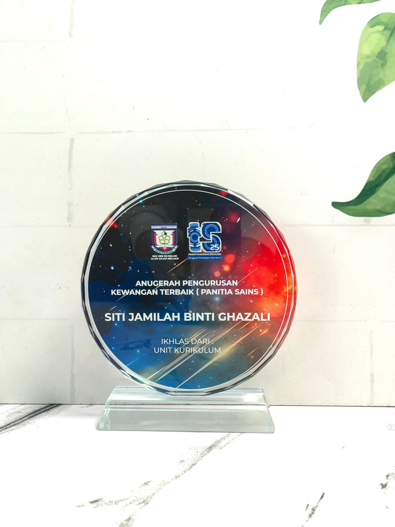 Design C Crystal Trophy