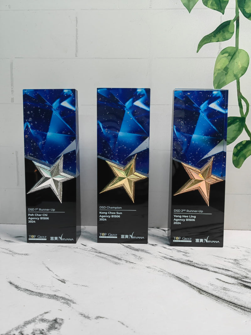 Design L Crystal Trophy