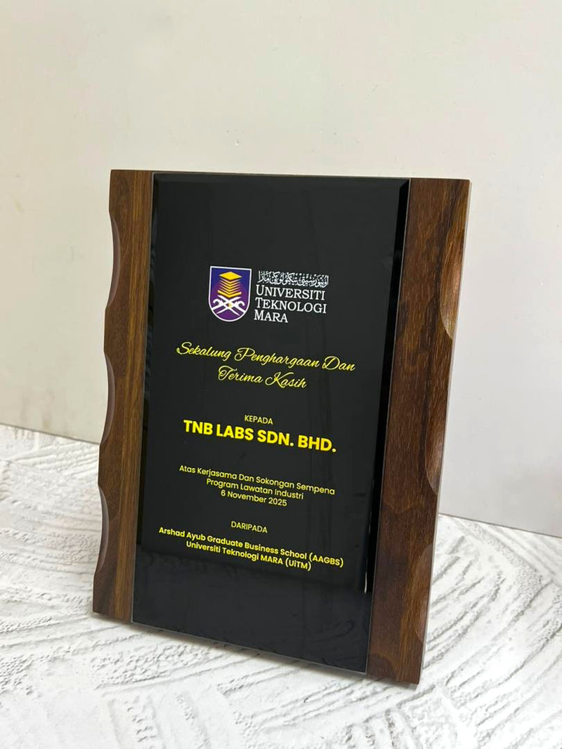 DESIGN PL8001 Plaque Award